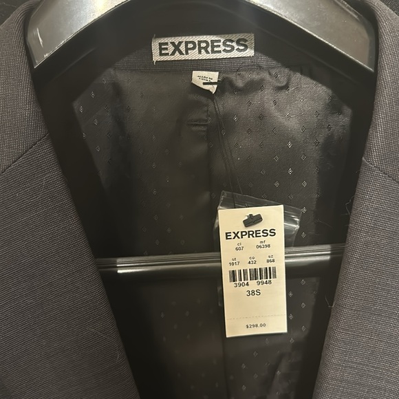 NWT express mens blazer 38s - Picture 2 of 3